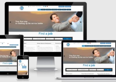 Website Design and Development for Recruiting Company