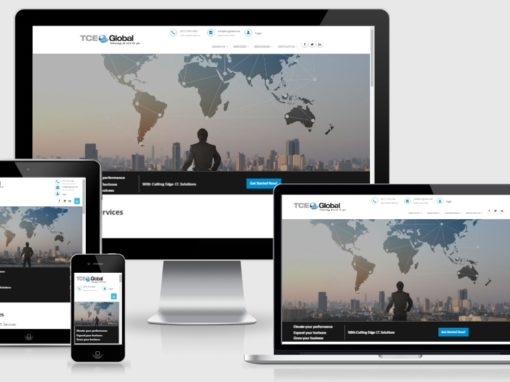Website Re-design and development for IT services company in US